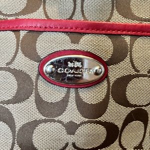 COACH purse and matching wallet. Classic.